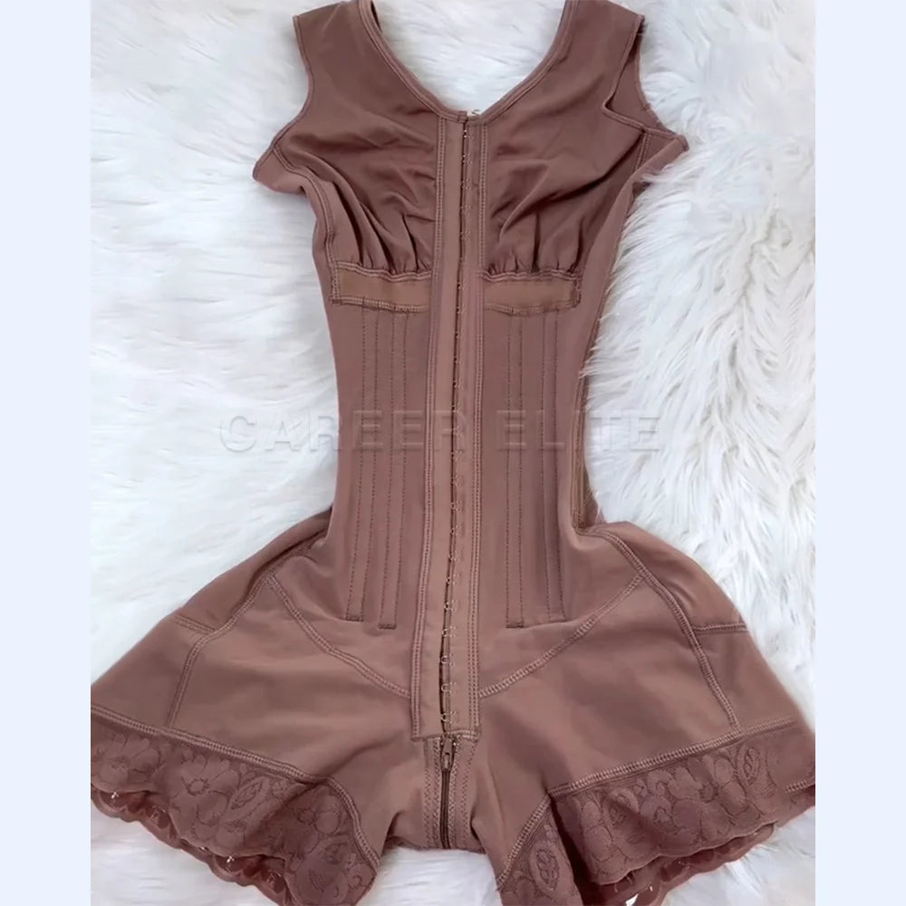 Faja Moldeadora Colombiana Postquirúrgica Premium | Control Abdomen y Realce de Cadera