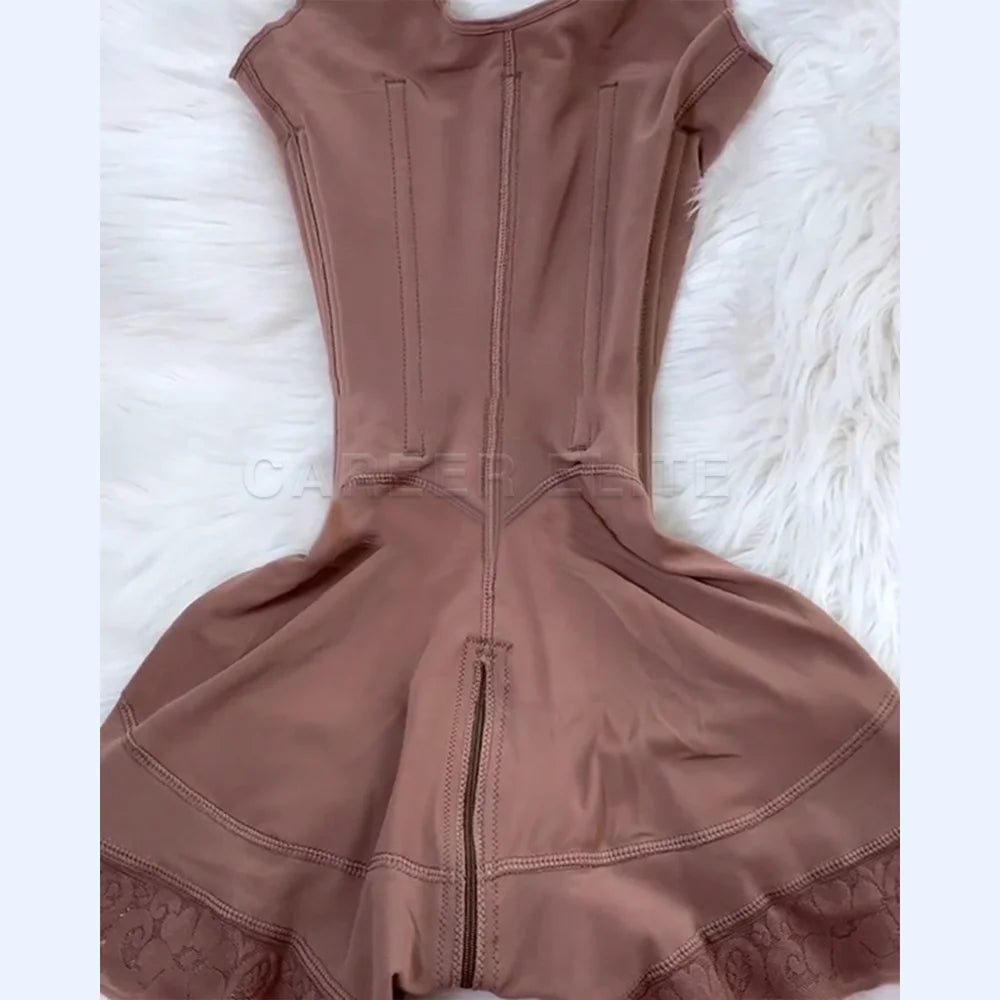 Faja Moldeadora Colombiana Postquirúrgica Premium | Control Abdomen y Realce de Cadera