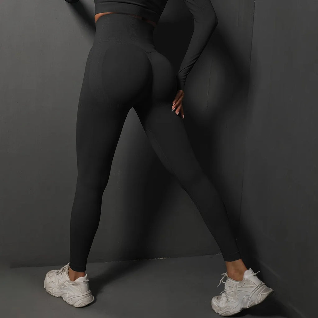 leggings push up anticelulitis color negro
